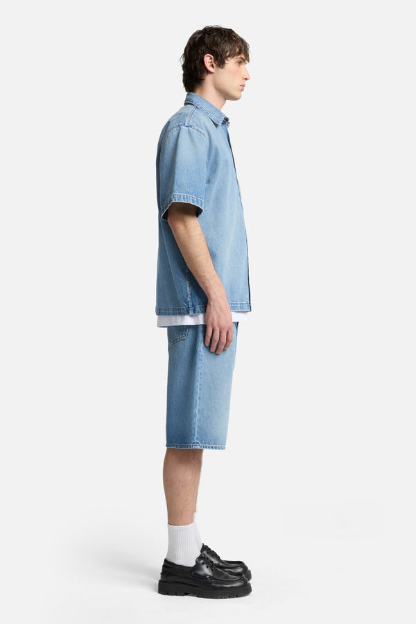 Denim Camp Shirt in Mason