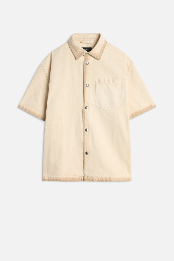 DENIM CAMP SHIRT