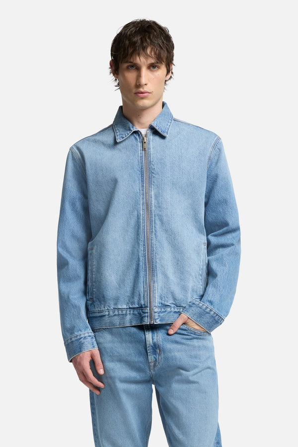 Denim Harrington Jacket in Mason