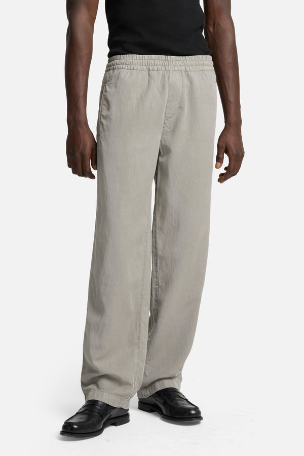 Linen Blend Jogger Pant in Sage