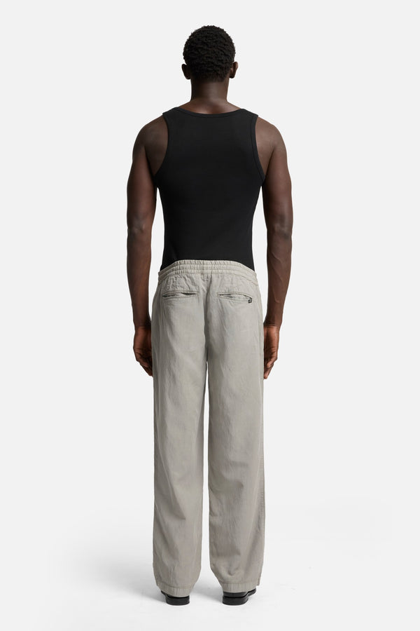 Linen Blend Jogger Pant in Sage