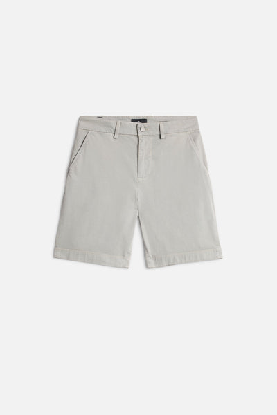 CHINO SHORT in Luxe Performance Sateen Iron