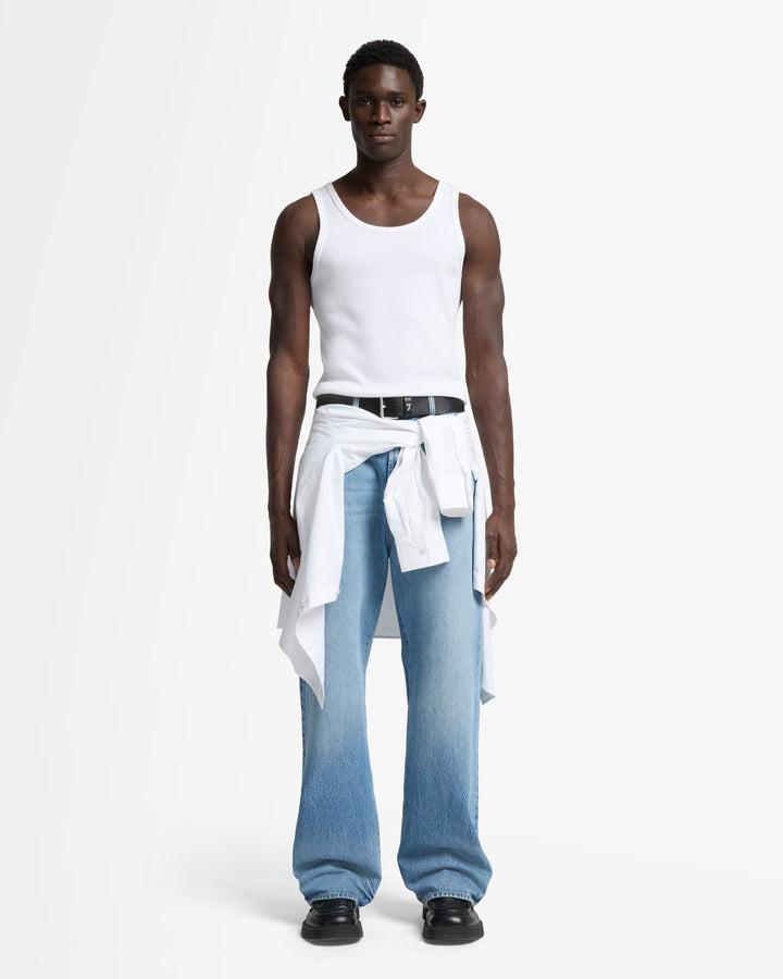 Wide Leg Jean in Mason
