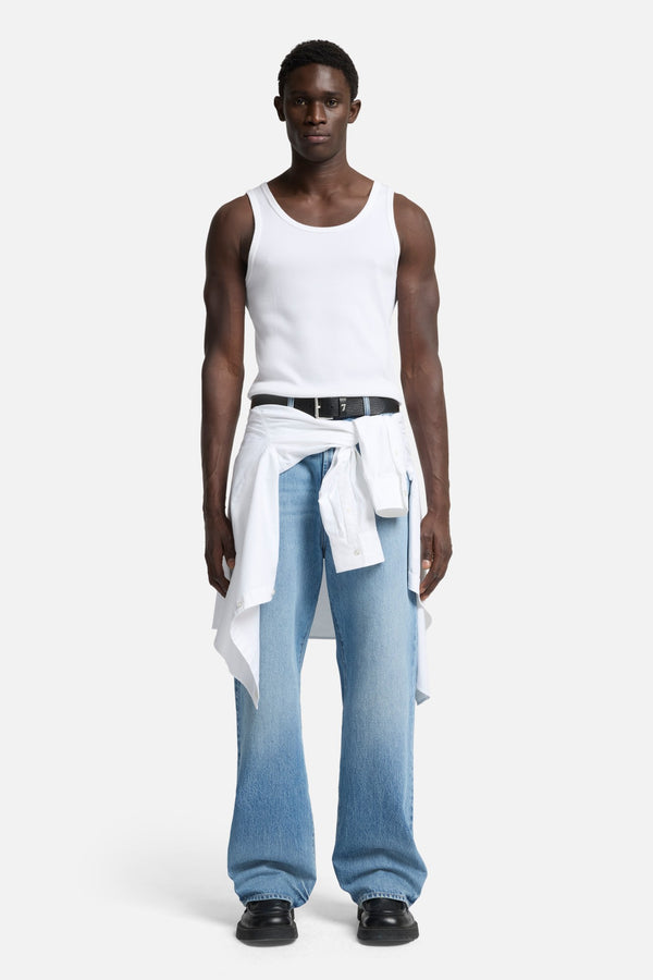 Wide Leg Jean in Mason