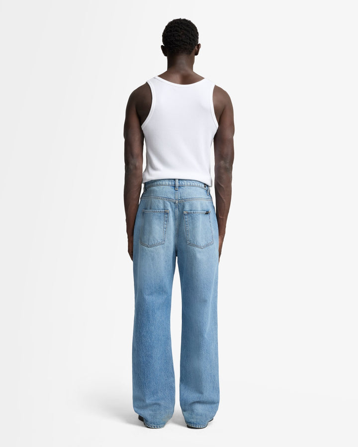 Wide Leg Jean in Mason