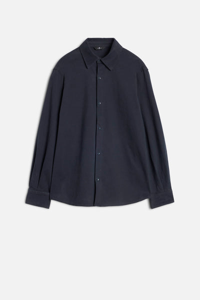 Comfort Twill Button Up Shirt In Vulcan