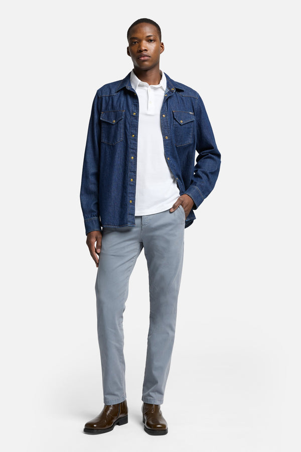 Luxe Performance Slimmy Chino in Sleepy Blue