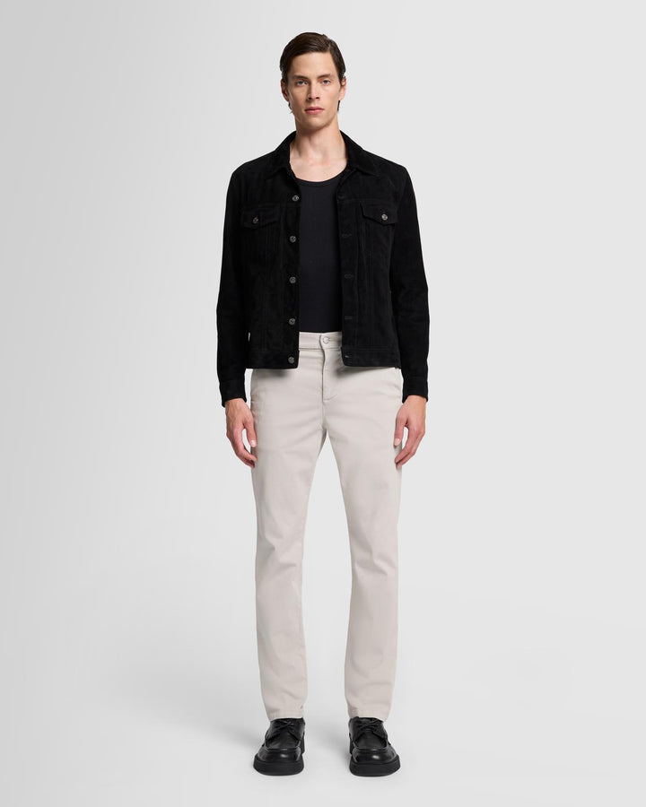 Luxe Performance Sateen Slimmy Chino in Rocks