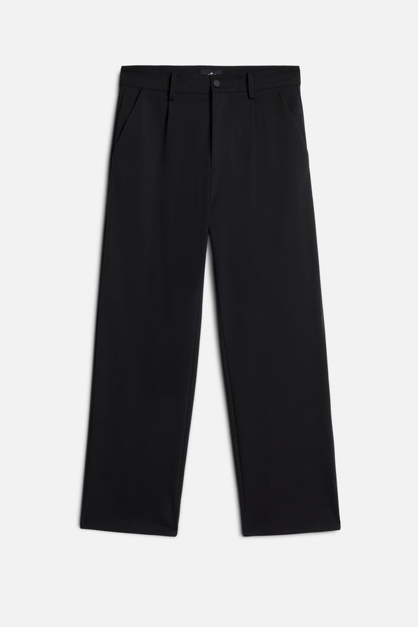 PLEATED TROUSER in Luxe Performance Knit