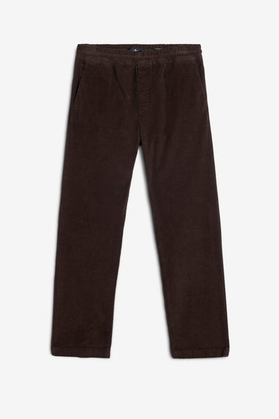 STRAIGHT JOGGER in Corduroy Coffee Bean