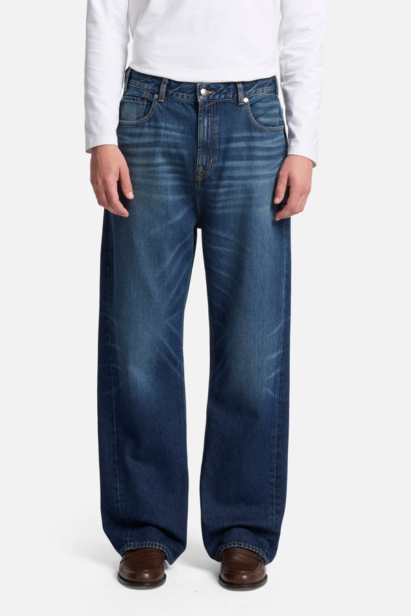 MANKIND Twisted Wide Leg Jean In Enduring