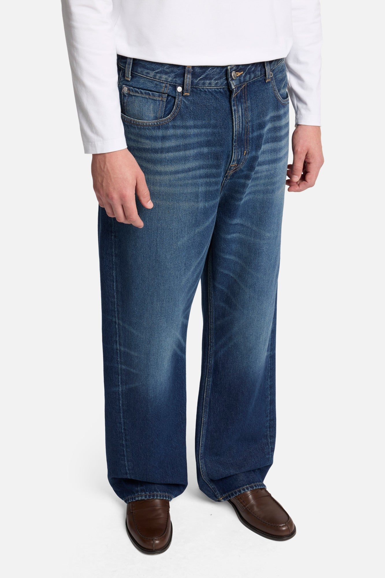 MANKIND Twisted Wide Leg Jean In Enduring| 7 For All Mankind