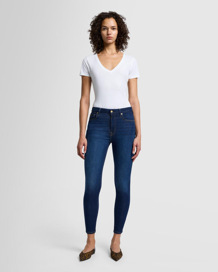 Seven shops for all mankind high waist skinny