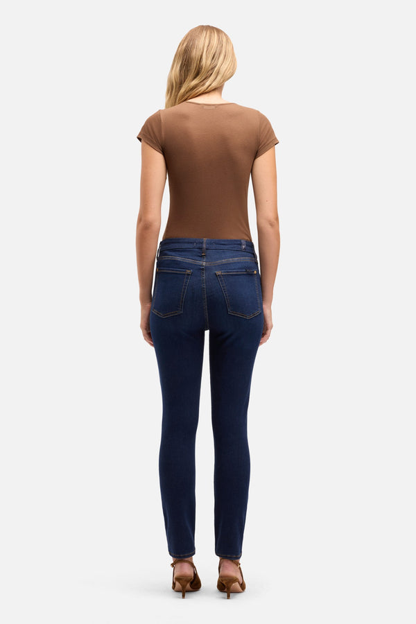 Slim Illusion High Waist Ankle Skinny in Tried and True