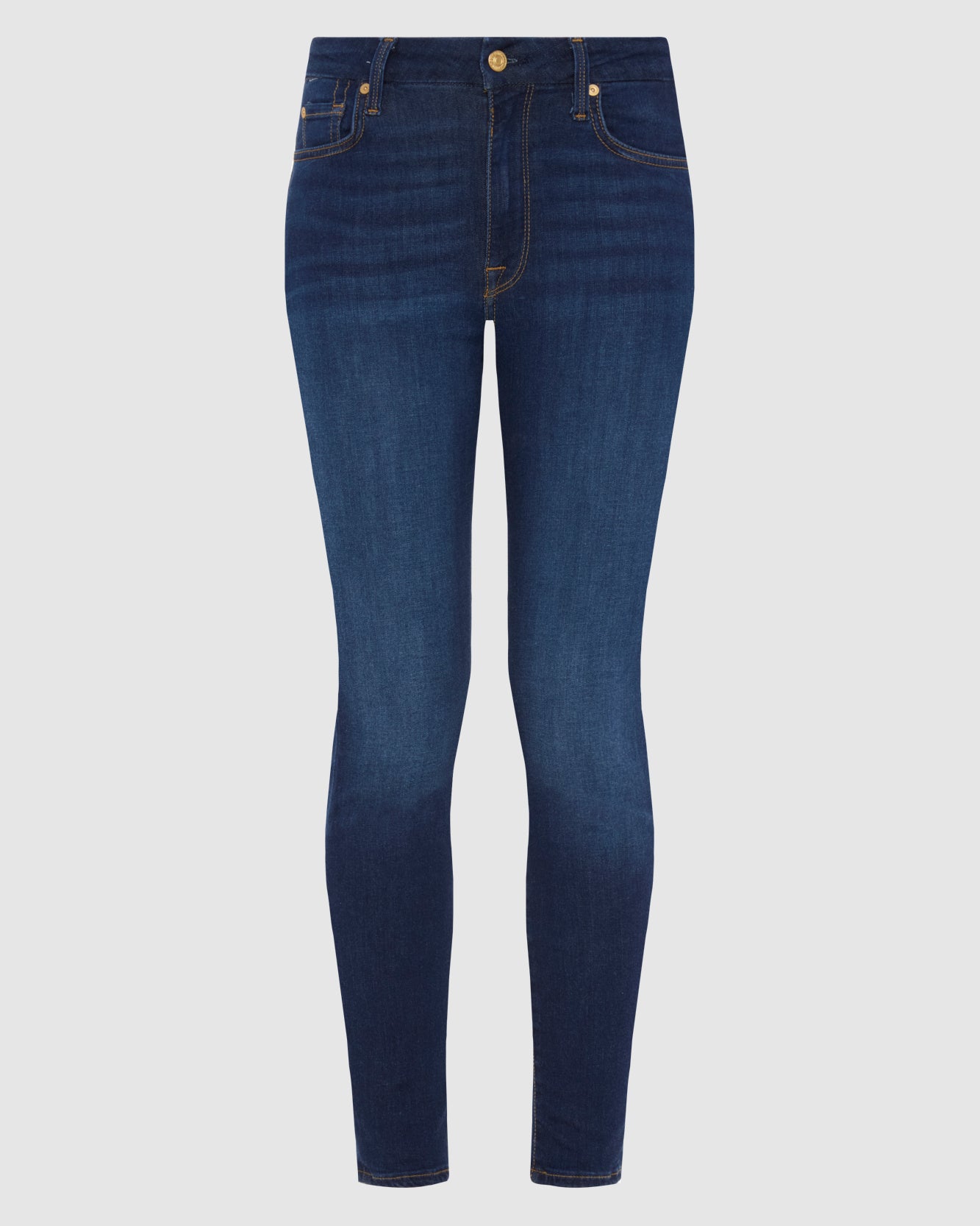 for all mankind Slim Illusion High Waist Ankle Skinny Jeans Hot