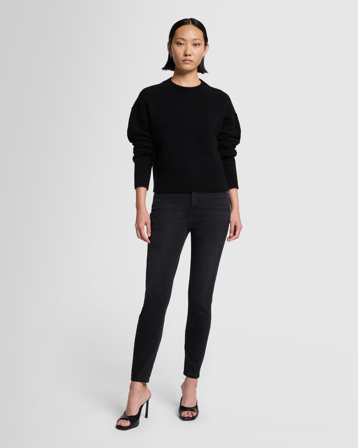 High Waist Ankle Skinny in Nights