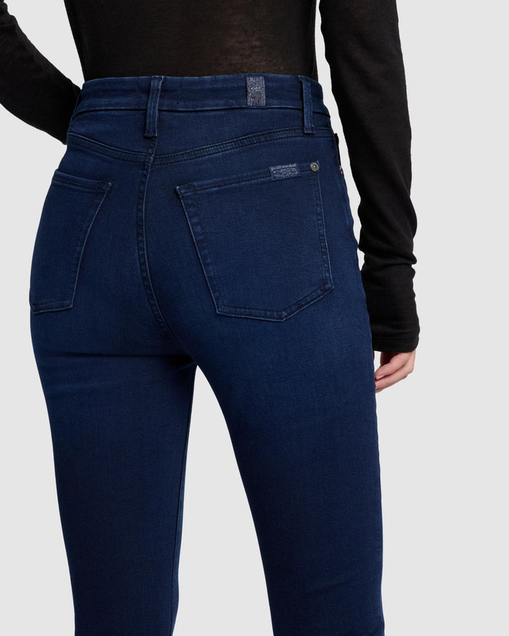 Slim Illusion High Waist Skinny in Twilight Blue