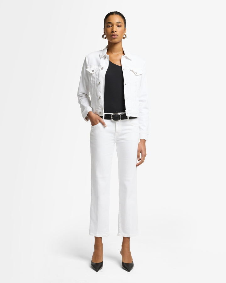 Luxe Vintage Calie Straight Ankle in Soleil | 7 For All Mankind