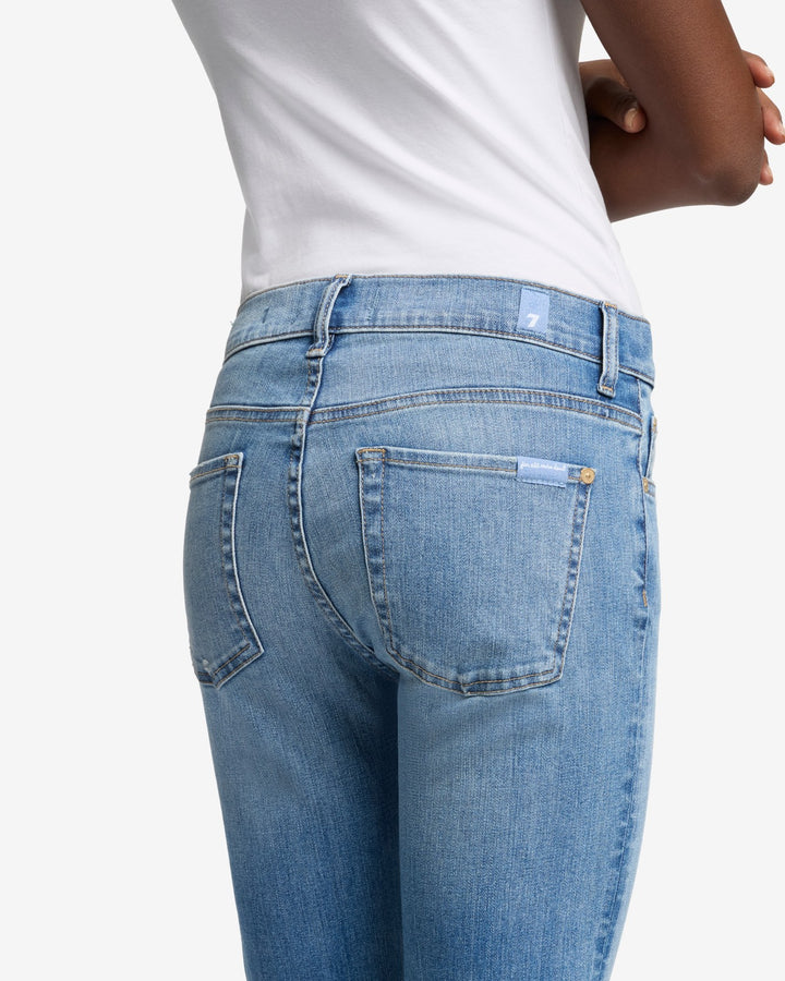 【DEARMINE】And Slim Semi Bootcut High Rise Manhattan Bootcut Jean - Overdrive - PAIGE