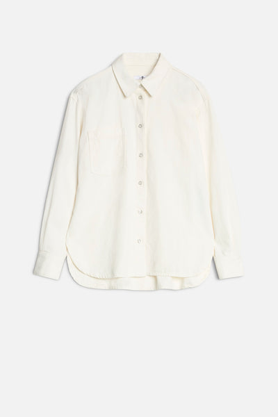 Linen Blend Easy Shirt in Ostuni