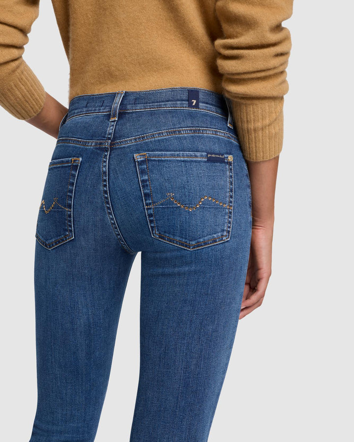 Slim Illusion Bootcut in Soho Light