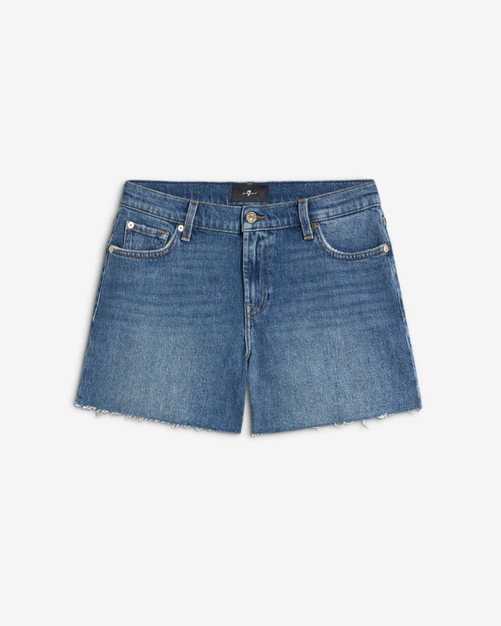 ショートパンツ 7 For All Mankind 'Lola' shorts MANKIND Cutoff Denim Short in Explorer | 7 For All Mankind