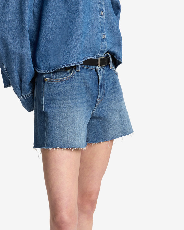 MANKIND Cutoff Denim Short in Explorer