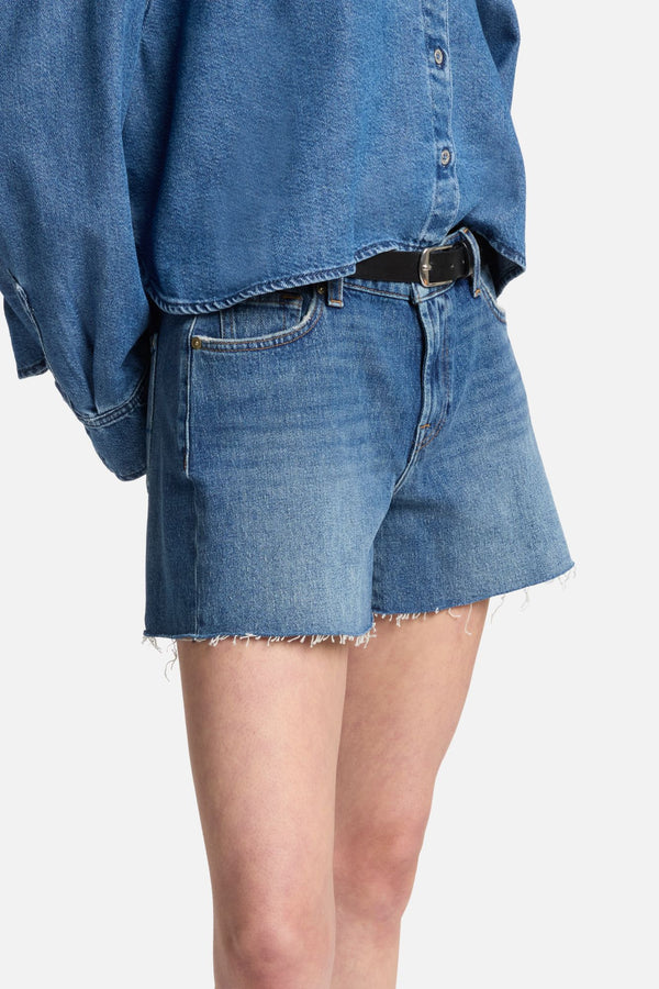 MANKIND Cutoff Denim Short in Explorer