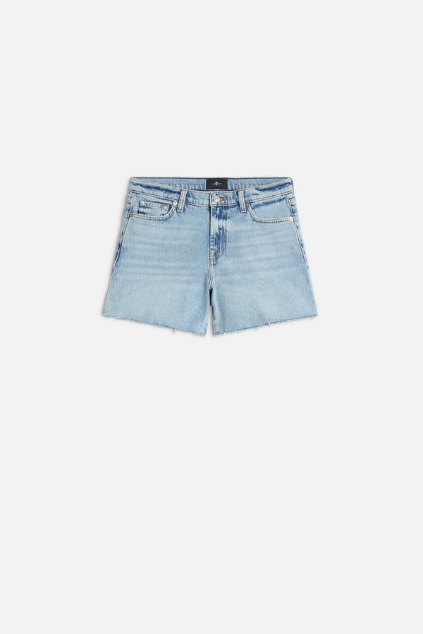 CUTOFF DENIM SHORT