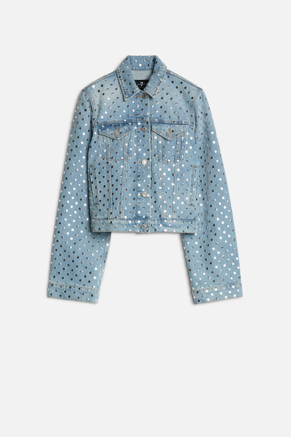 STUDDED TRUCKER JACKET