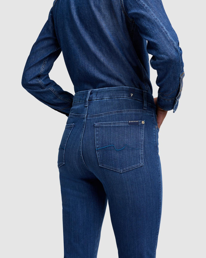 Slim Illusion High Rise Kimmie Straight in Neptune
