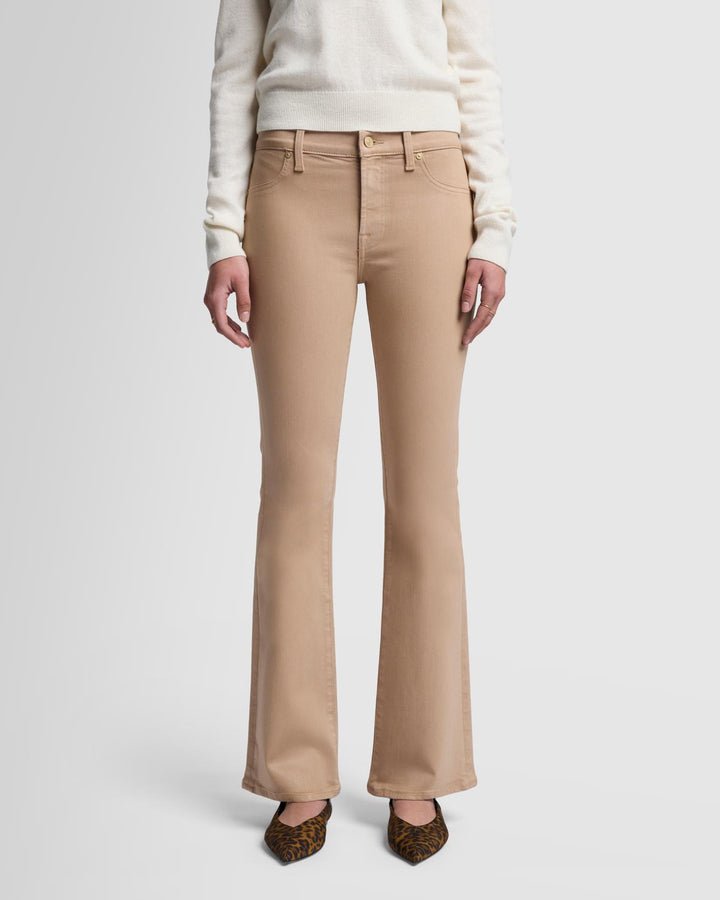 Tailorless Coated Bootcut in Cafe Crema