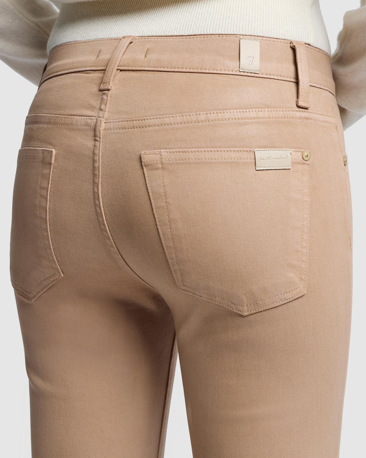 Tailorless Coated Bootcut in Cafe Crema