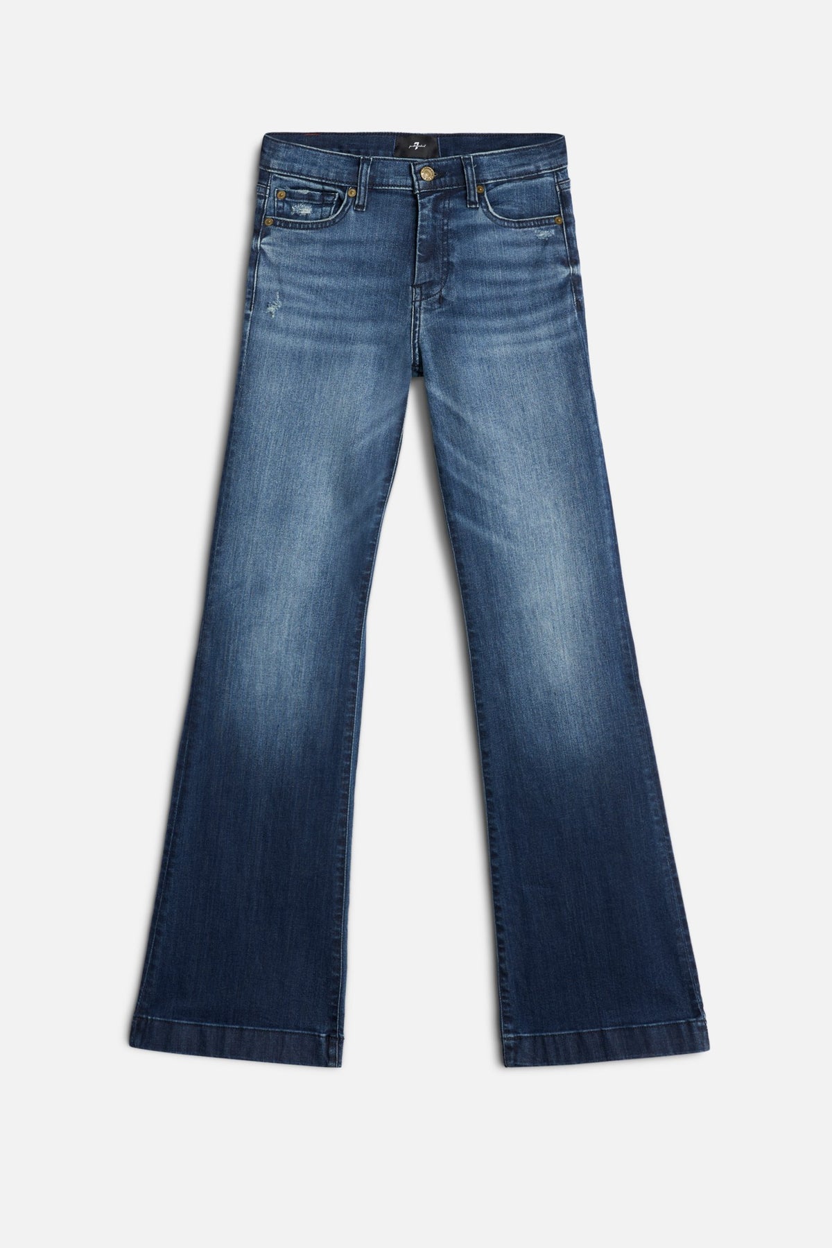 Jeans Seven For All Mankind – Taille 28, Bleu, Coupe Régulière – Occasion En Très Bon état