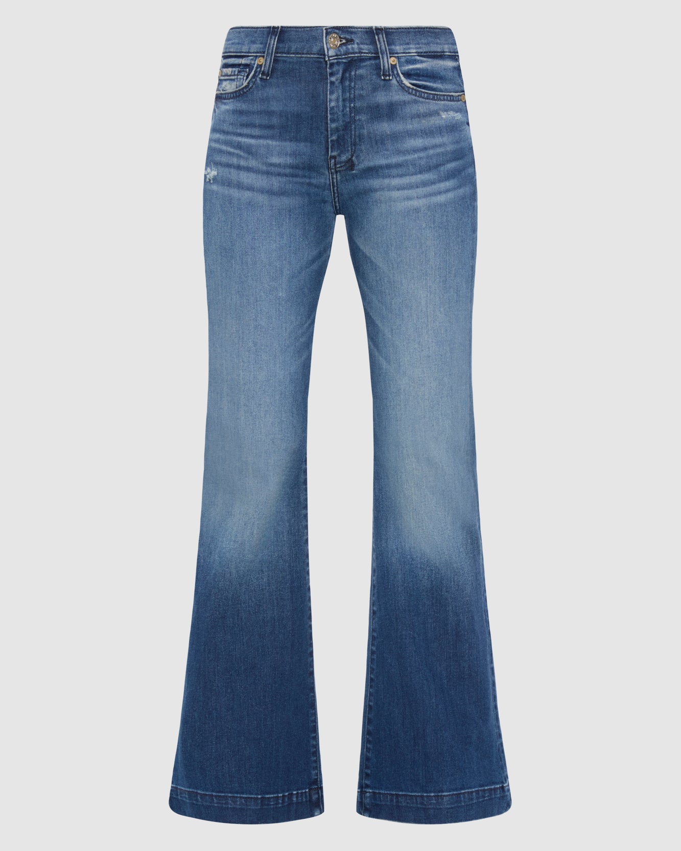 Alexander Wang Layered wide-leg Jeans | Black | FARFETCH