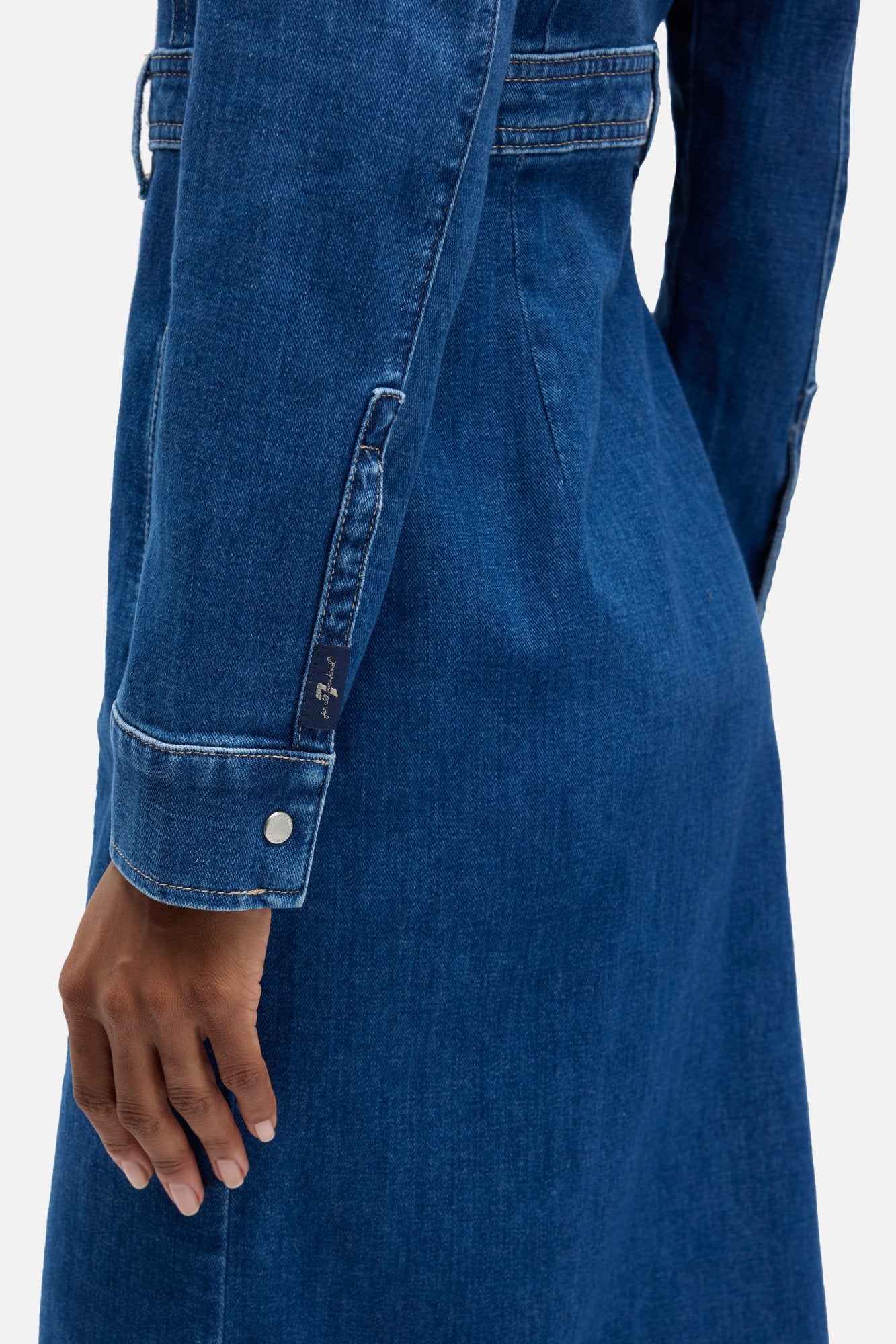 Left Hand Luxe Dress in Lolly | 7 For All Mankind