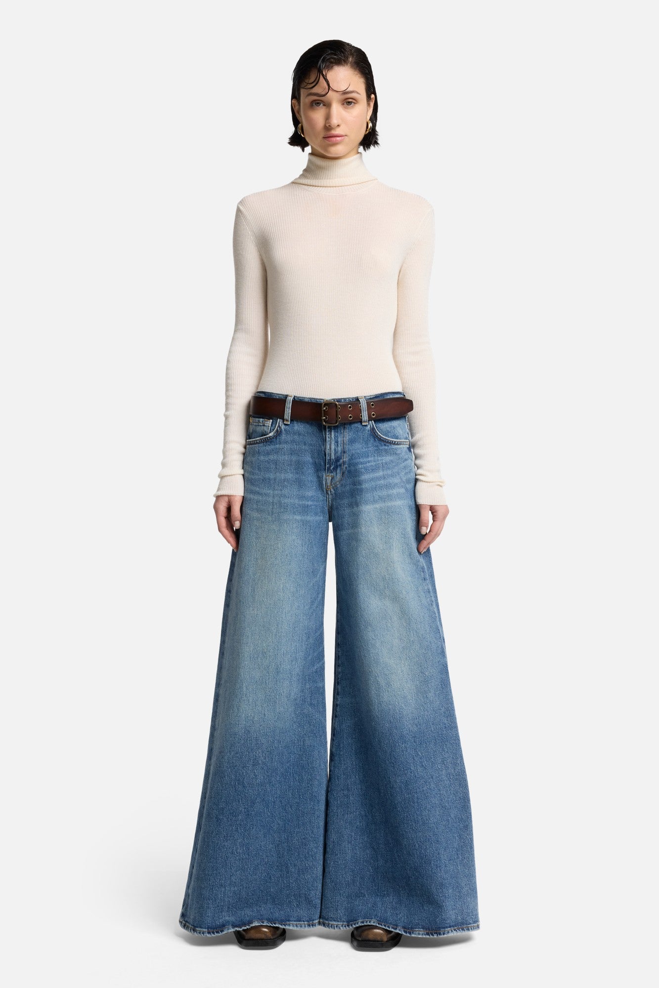 Willow Palazzo Wide Leg in Debut | 7 For All Mankind
