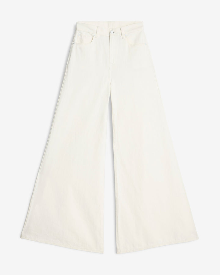 Linen Blend Willow Palazzo Wide in Ostuni | 7 For All Mankind