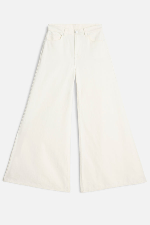 WILLOW PALAZZO WIDE LEG in Denim Linen