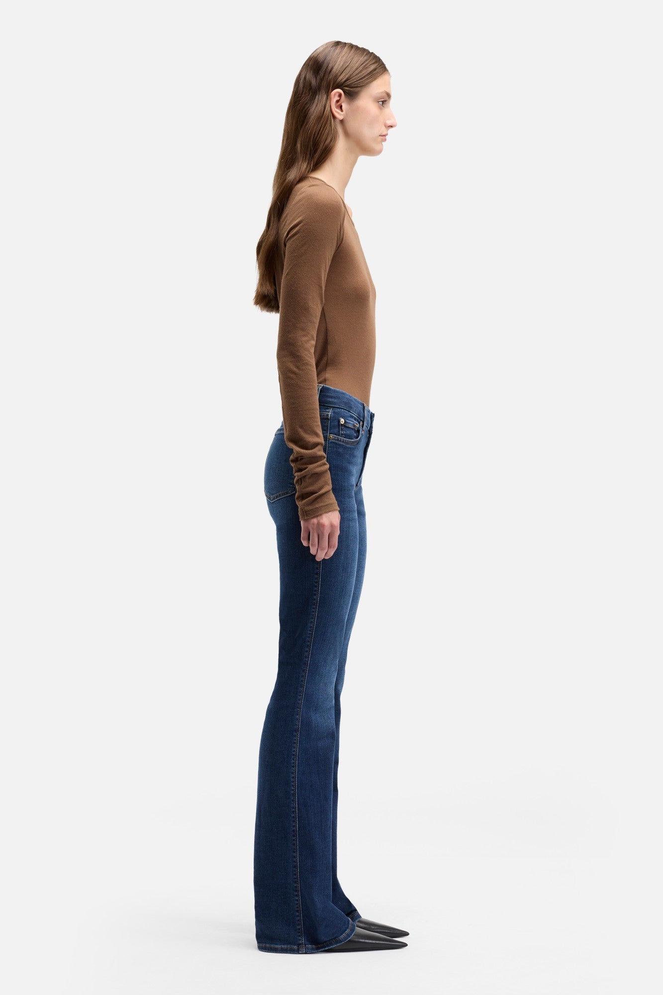 ※mimo　SCULPTOR Bootcut Denim Kimmie Bootcut in High Wave | 7 For All Mankind