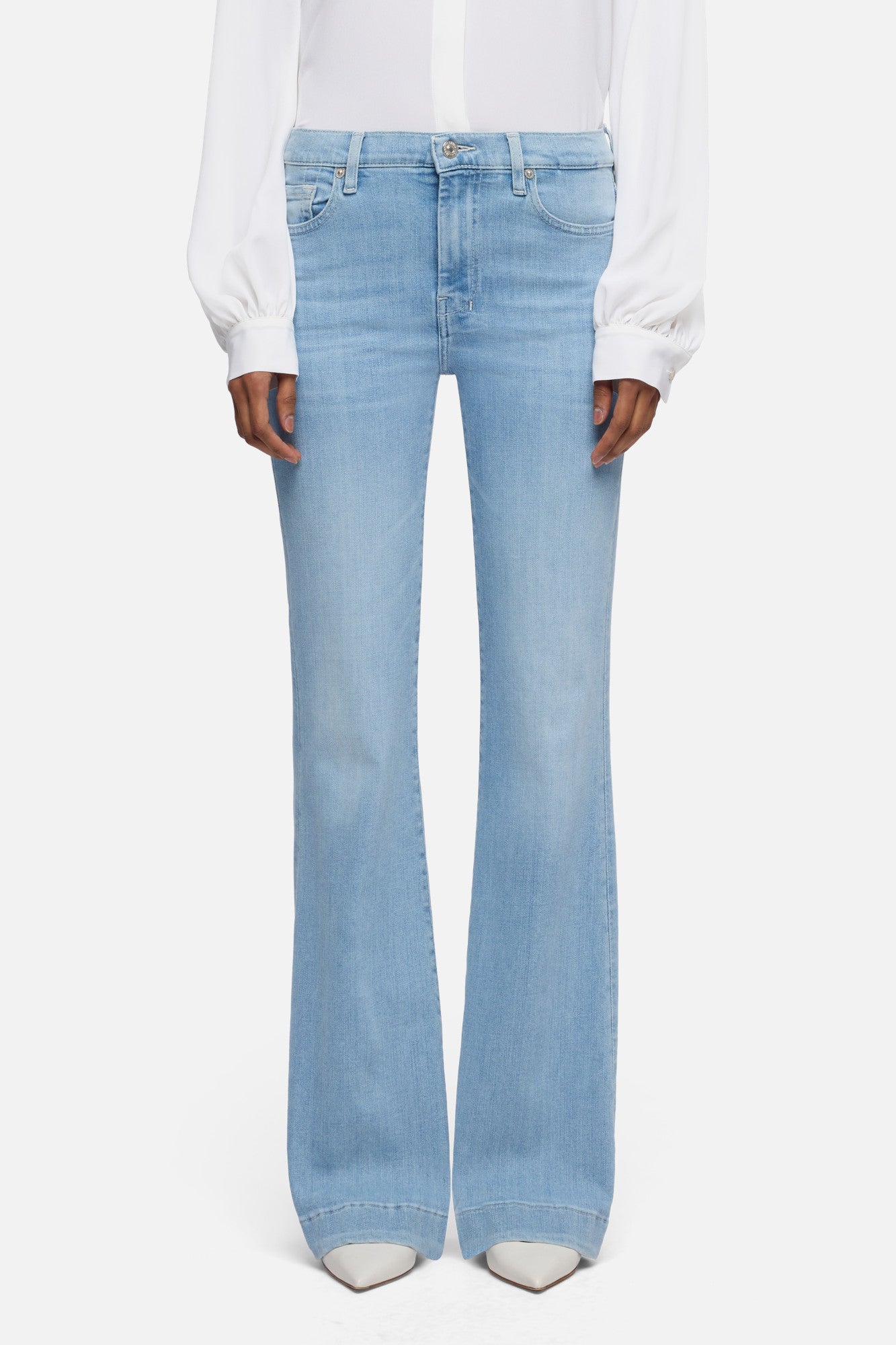 DOJO in Slim Illusion Indigo Bloom | 7 For All Mankind