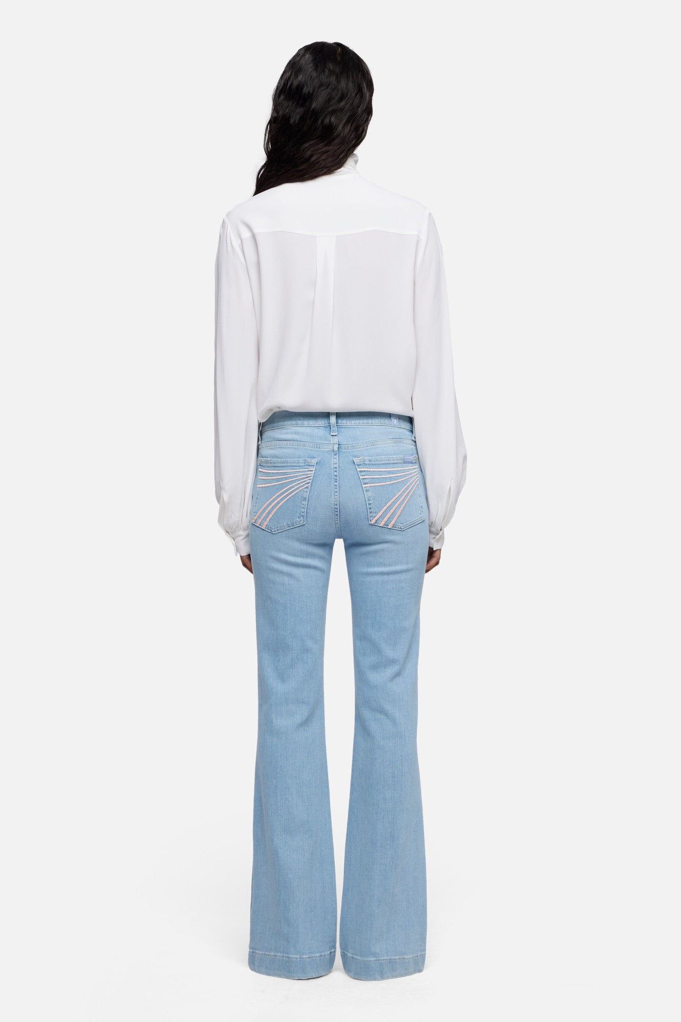 DOJO in Slim Illusion Indigo Bloom | 7 For All Mankind