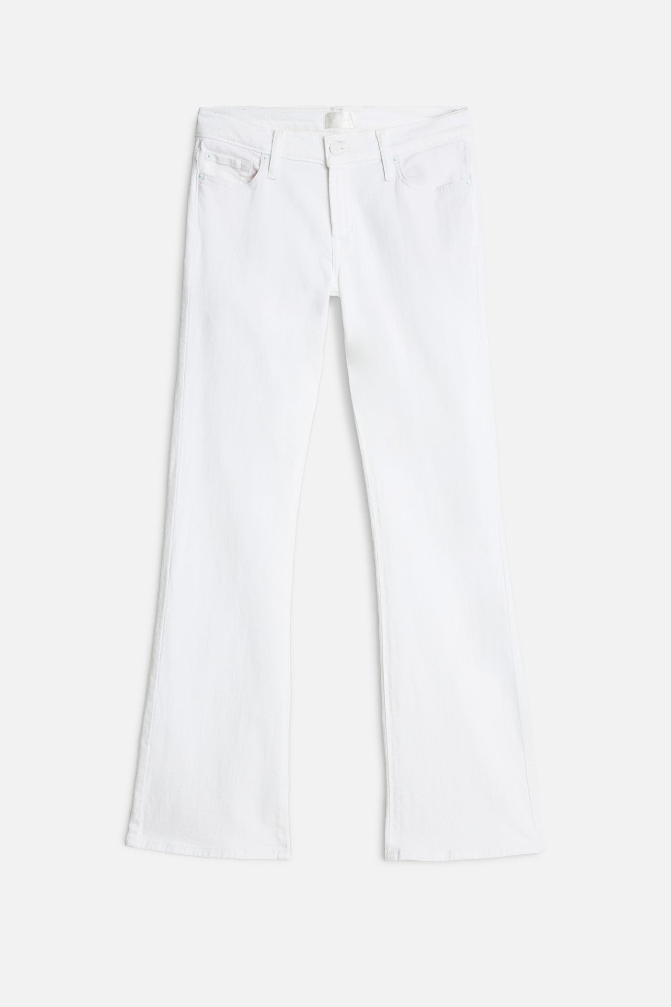 Tailorless Broken Twill Original Bootcut in White | 7 For All Mankind