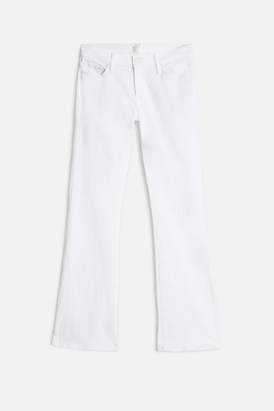 Tailorless Broken Twill Original Bootcut in White