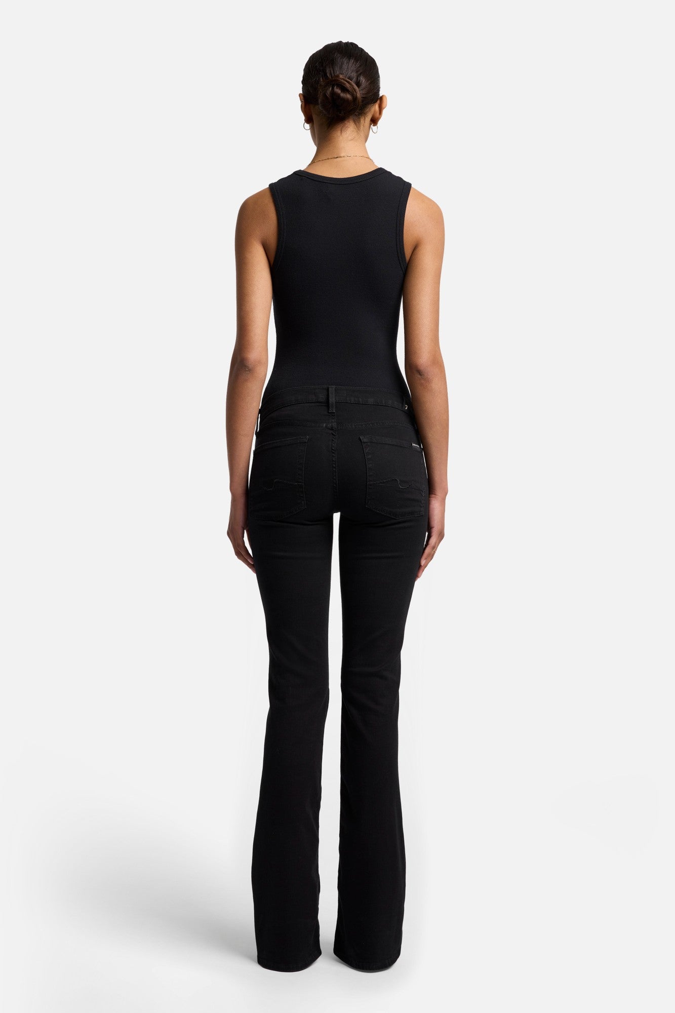 B(air) Original Bootcut in Rinsed Black | 7 For All Mankind