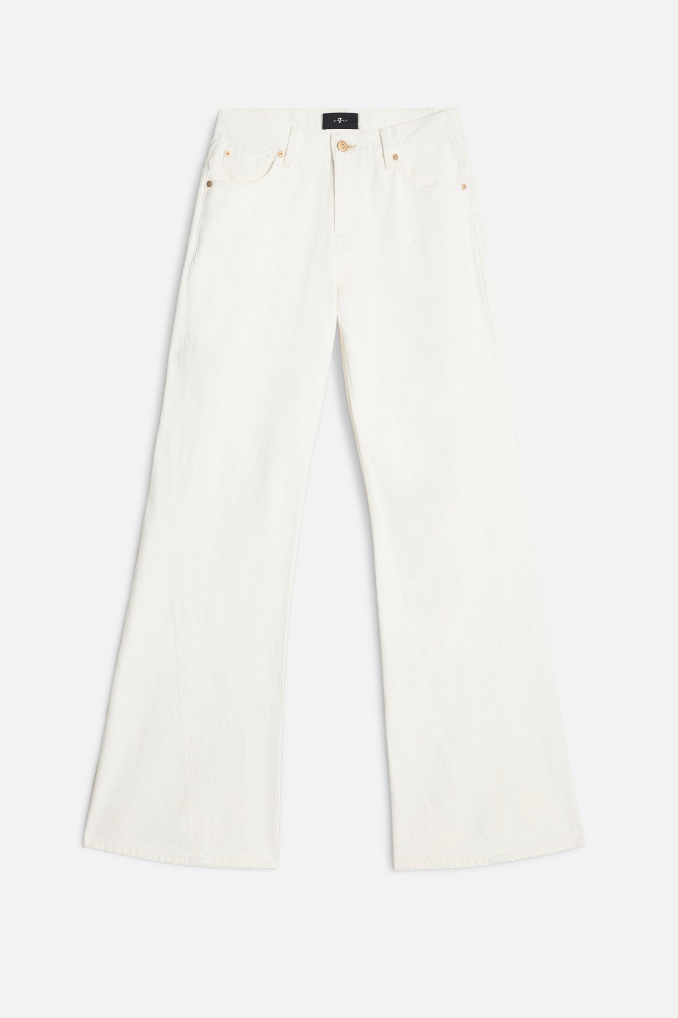 MANKIND Twisted Seam Spencer Flare in Milky Way | 7 For All Mankind