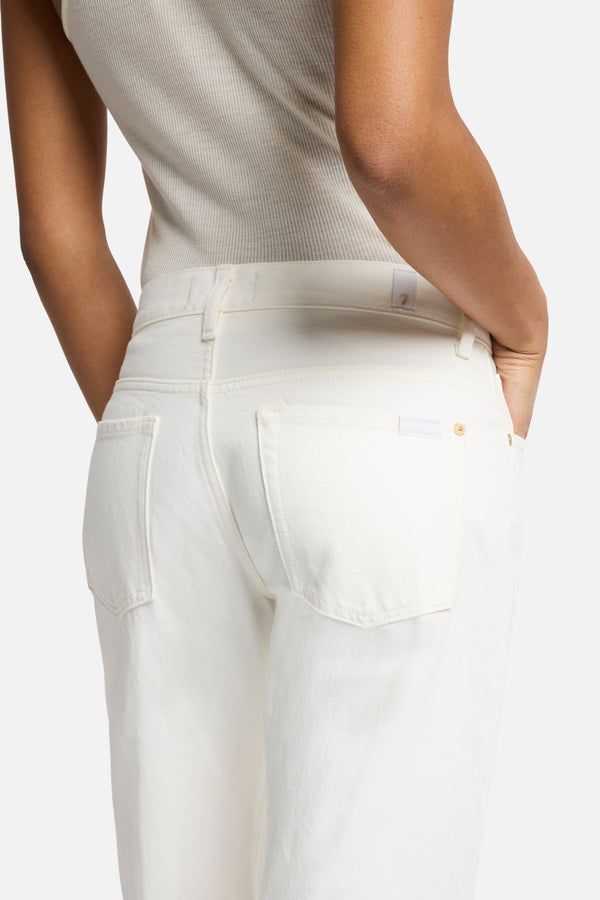 Slim Illusion Twisted Seam Spencer Flare in Milky Way