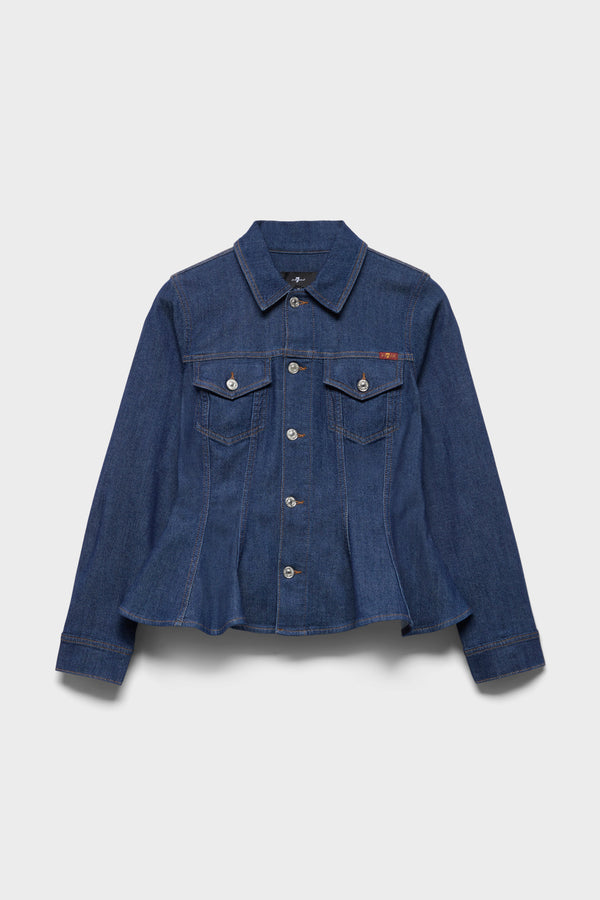 FLOUNCE TRUCKER JACKET