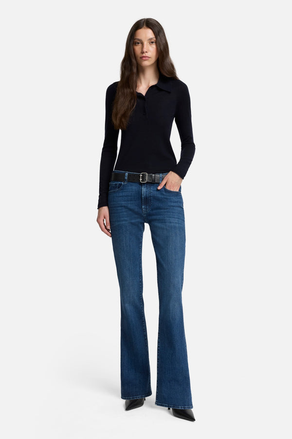 Slim Illusion Bootcut in Soho Dark