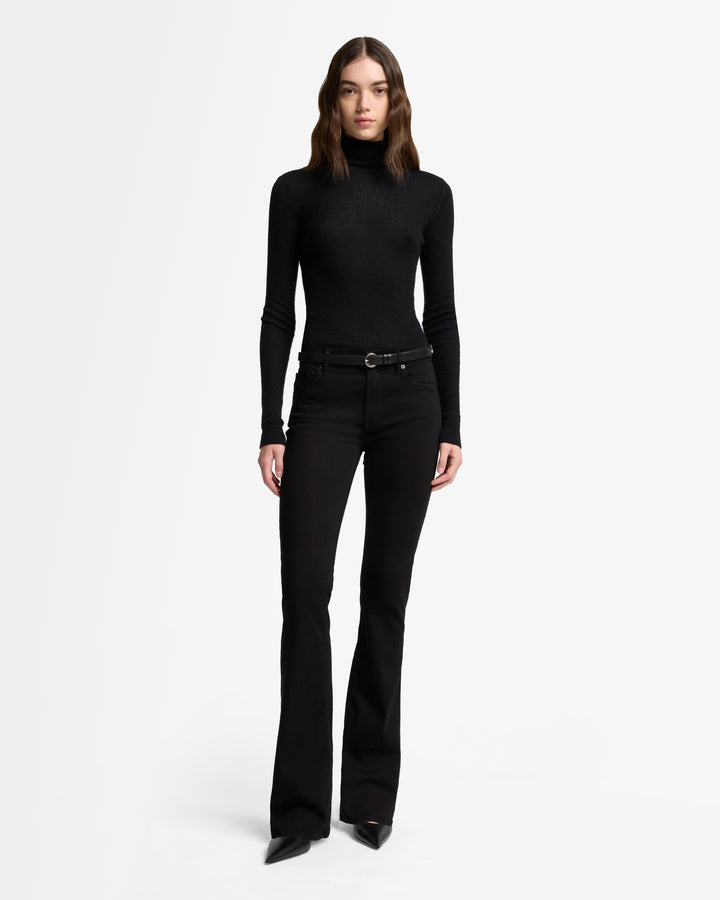 B(Air) Bootcut in Rinsed Black